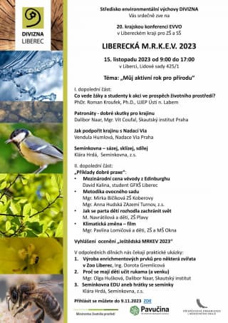 Pozvánka na krajskou konferenci EVVO 2023